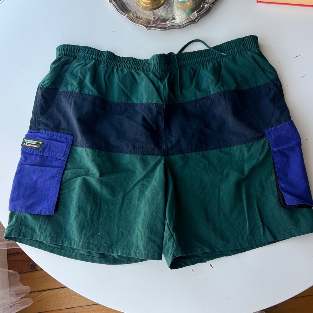 LL Bean Men's Cargo Swim Shorts
